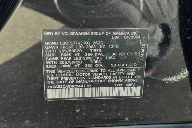 2024 Volkswagen Atlas Cross Sport SEL R-Line 4Motion