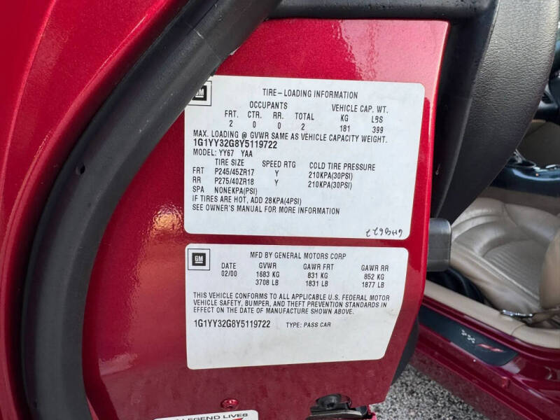 2000 Chevrolet Corvette