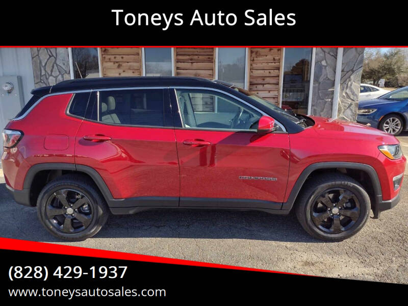 2018 Jeep Compass for sale at Toneys Auto Sales in Forest City NC