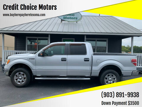 2011 Ford F-150 for sale at Credit Choice Motors in Sherman TX