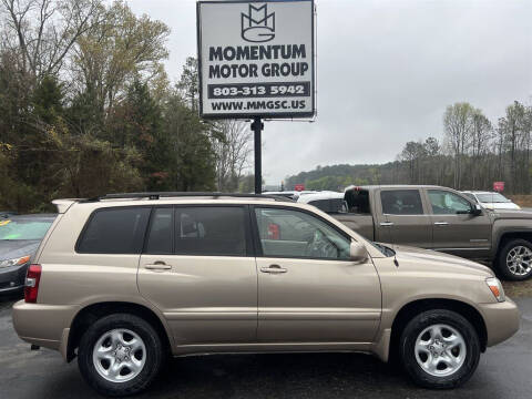 2007 Toyota Highlander for sale at Momentum Motor Group in Lancaster SC
