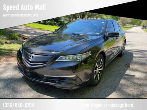 2015 Acura TLX for sale at Speed Auto Mall in Greensboro NC
