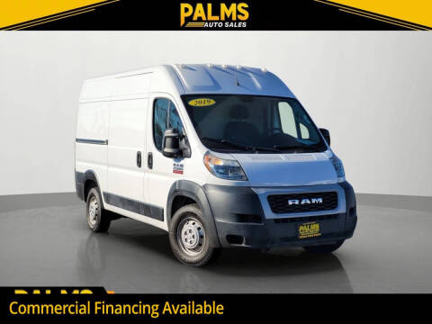 2019 RAM ProMaster for sale at Palms Auto Sales in Citrus Heights CA