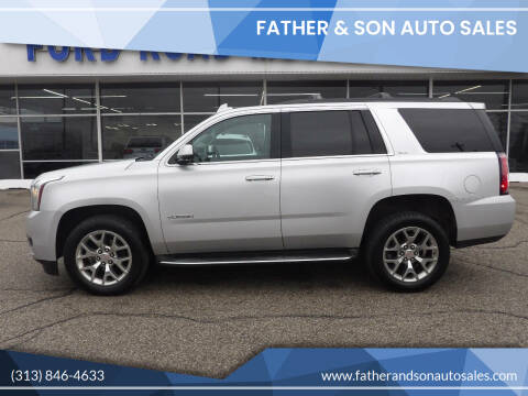 2015 GMC Yukon for sale at Father & Son Auto Sales in Dearborn MI