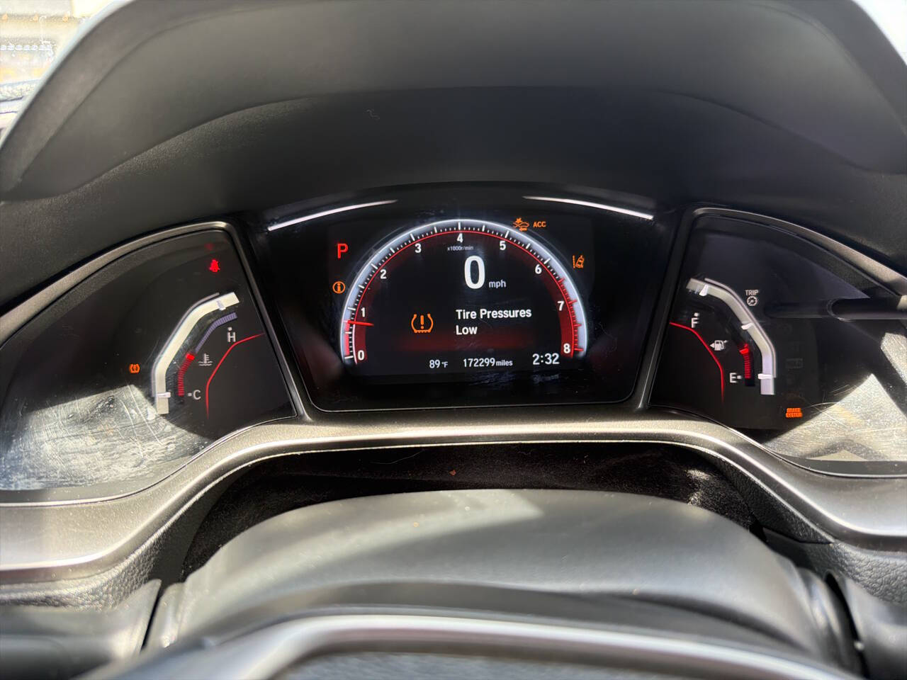 Silver 2018 Honda Civic Sport Touring Sport Touring 4dr Hatchback 12