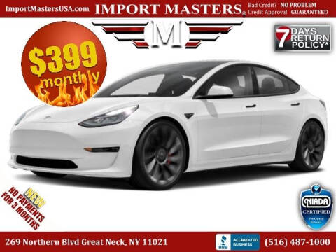 2022 Tesla Model 3 for sale at Import Masters in Great Neck NY