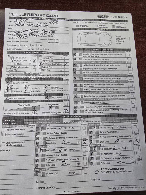 2011 Honda Odyssey EX-L