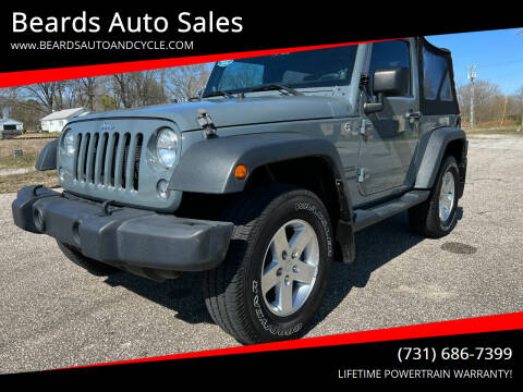 2014 Jeep Wrangler for sale at Beards Auto Sales in Milan TN