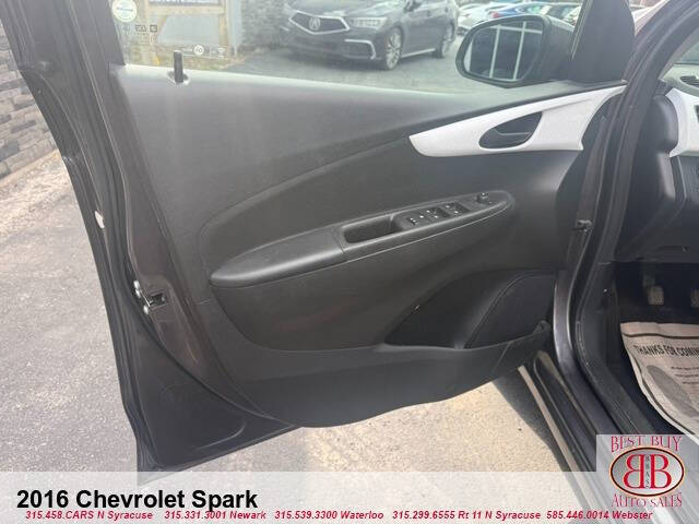 2016 Chevrolet Spark 1LT Manual