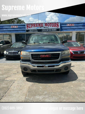 2007 GMC Sierra 2500HD Classic for sale at Supreme Motors in Leesburg FL