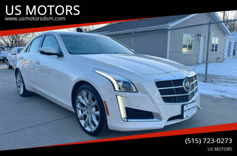 2014 Cadillac CTS for sale at US MOTORS in Des Moines IA