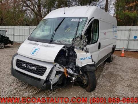 2021 RAM ProMaster Cargo for sale at East Coast Auto Source Inc. in Bedford VA