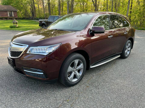 2015 Acura MDX for sale at Lou Rivers Used Cars in Palmer MA