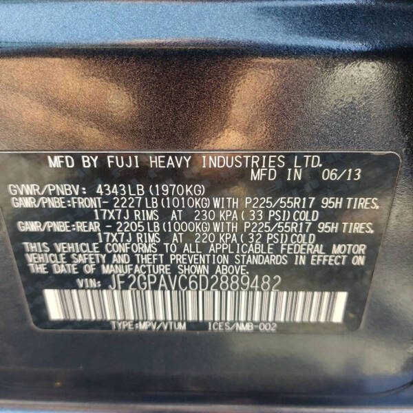 2013 Subaru Crosstrek