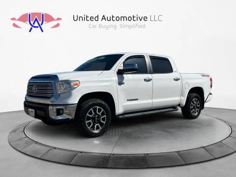 2017 Toyota Tundra for sale at UNITED AUTOMOTIVE in Denver CO