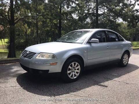 2002 Volkswagen Passat for sale at FONS AUTO SALES CORP in Orlando FL