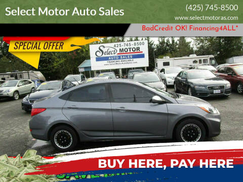 2016 Hyundai Accent for sale at Select Motor Auto Sales in Lynnwood WA