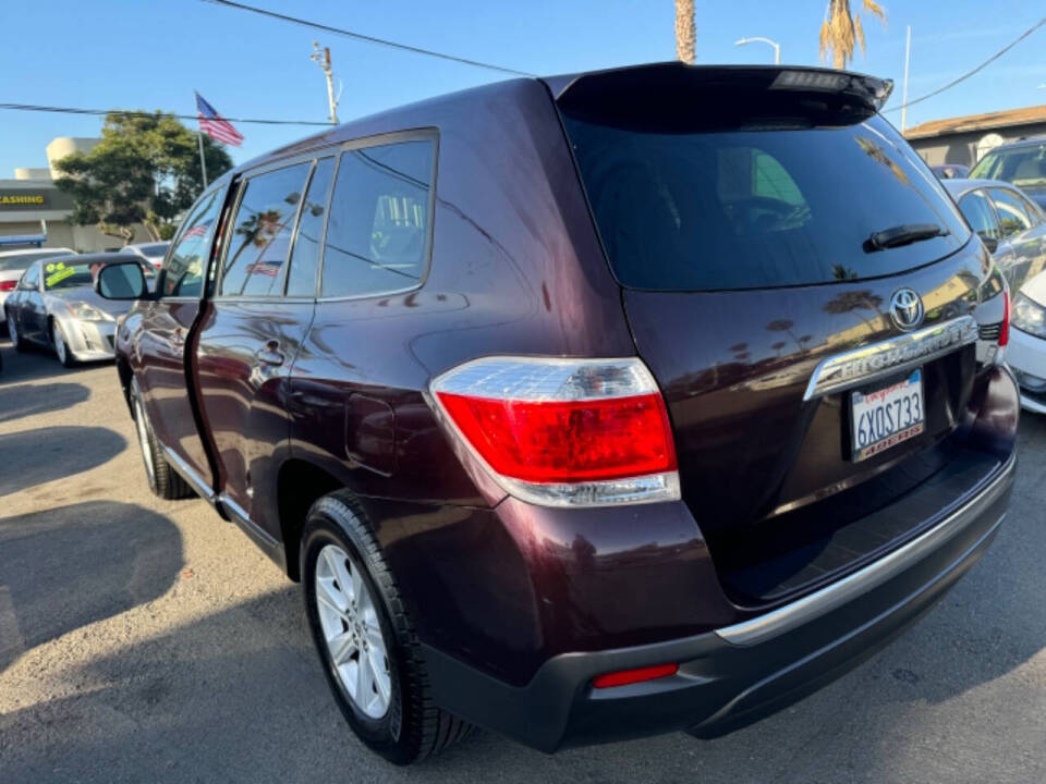 2012 Toyota Highlander for sale at North County Auto in Oceanside, CA