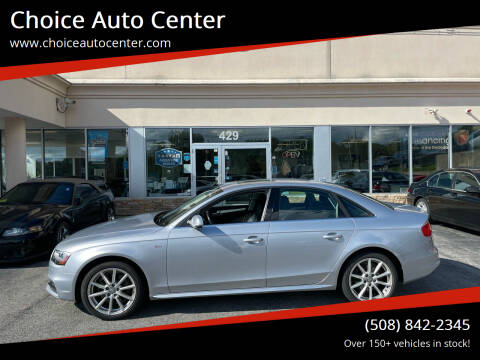 2015 Audi A4 for sale at Choice Auto Center in Shrewsbury MA