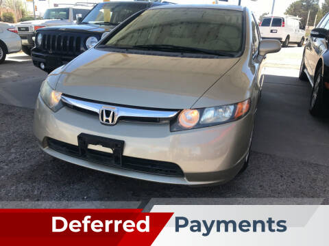 2008 Honda Civic for sale at Fiesta Motors Inc in Las Cruces NM