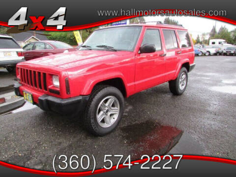 2000 Jeep Cherokee for sale at Hall Motors LLC in Vancouver WA