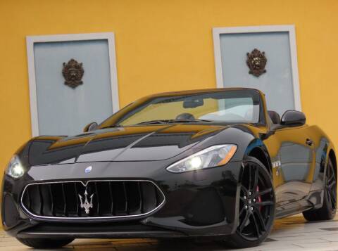 2018 Maserati GranTurismo for sale at Paradise Motor Sports in Lexington KY