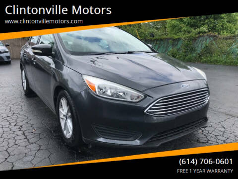 2016 Ford Focus for sale at Clintonville Motors in Columbus OH
