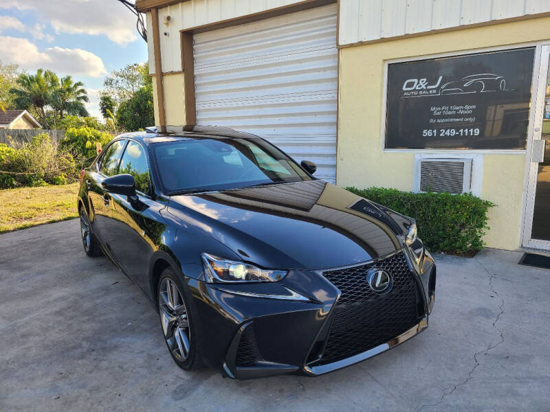 2017 Lexus IS 200t for sale at O & J Auto Sales in Royal Palm Beach FL