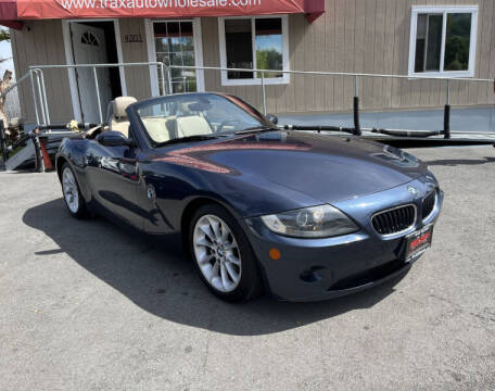 2005 BMW Z4 for sale at TRAX AUTO WHOLESALE in San Mateo CA