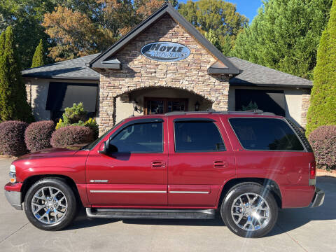 2003 Chevrolet Tahoe for sale at Hoyle Auto Sales in Taylorsville NC