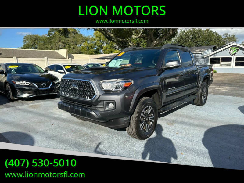 2018 Toyota Tacoma for sale at LION MOTORS in Orlando FL