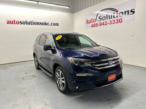 2016 Honda Pilot for sale at Auto Solutions in Warr Acres OK