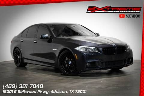 2013 BMW 5 Series for sale at EXTREME SPORTCARS INC in Addison TX