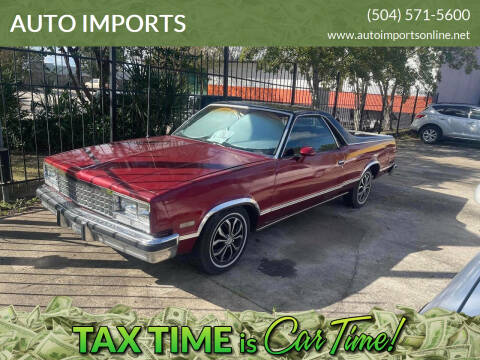 1983 Chevrolet El Camino for sale at AUTO IMPORTS in Metairie LA