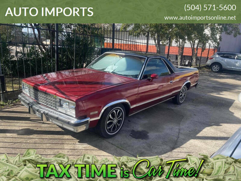 1983 Chevrolet El Camino for sale at AUTO IMPORTS in Metairie LA