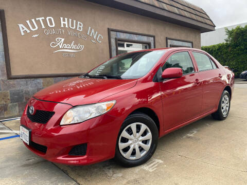 2009 Toyota Corolla for sale at Auto Hub, Inc. in Anaheim CA