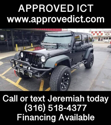 2015 Jeep Wrangler Unlimited for sale at Approved ICT in Wichita KS