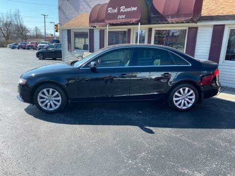 2012 Audi A4 for sale at Rick Runion's Used Car Center in Findlay OH