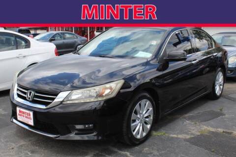 2014 Honda Accord for sale at Minter Auto Sales in South Houston TX