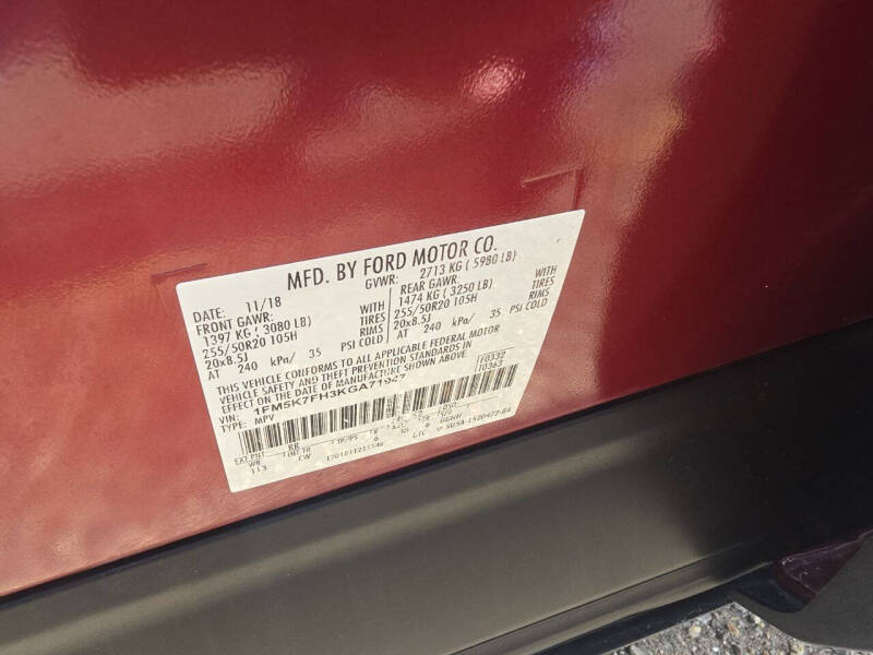 2019 Ford Explorer Limited