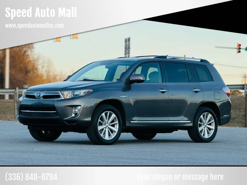 2011 Toyota Highlander Hybrid for sale at Speed Auto Mall in Greensboro NC