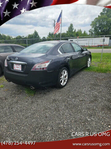 2012 Nissan Maxima for sale at Cars R Us OMG in Macon GA