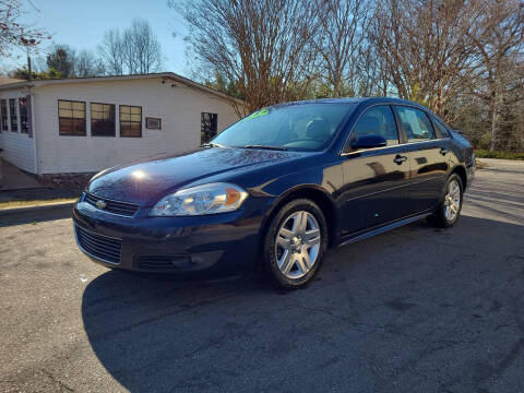 2011 Chevrolet Impala for sale at TR MOTORS in Gastonia NC