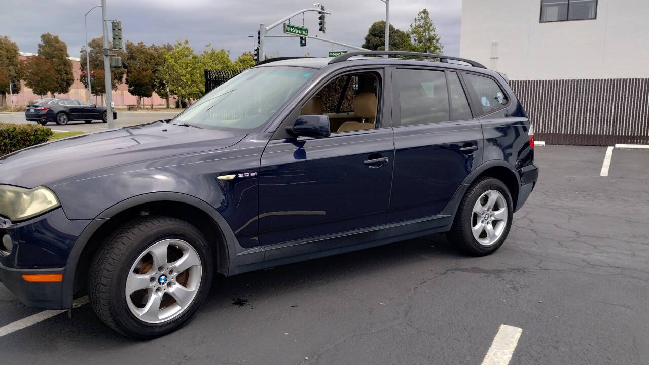 Blue 2007 BMW X3 3.0si AWD 3.0si 4dr SUV 1