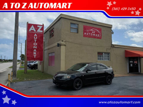 2006 Mazda Mazda3 Sedan for sale at A TO Z  AUTOMART in West Palm Beach FL