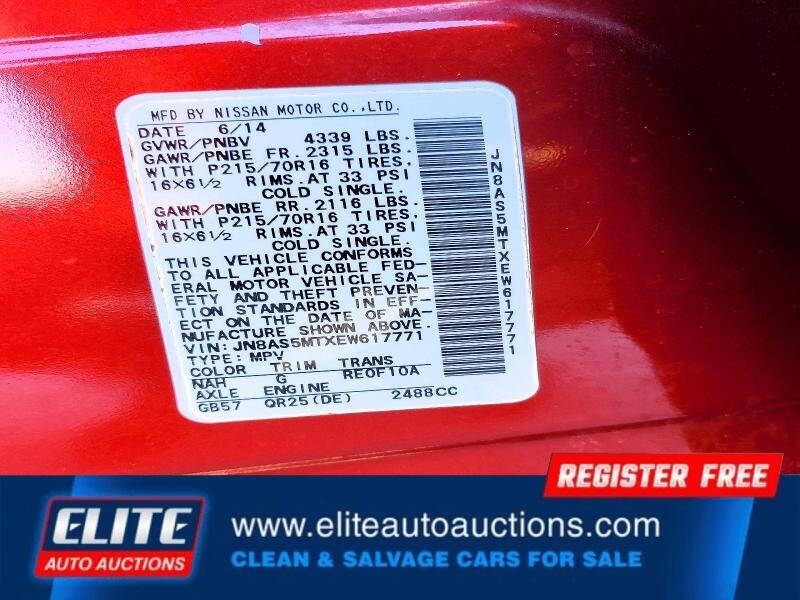 2014 Nissan Rogue Select S