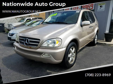 2002 Mercedes-Benz M-Class for sale at Nationwide Auto Group in Melrose Park IL