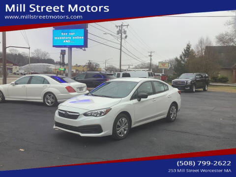 2020 Subaru Impreza for sale at Mill Street Motors in Worcester MA