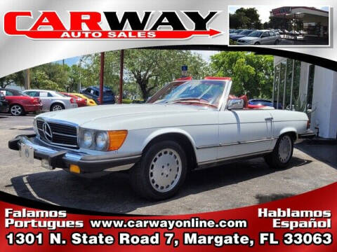 1979 Mercedes-Benz SL-Class for sale at CARWAY Auto Sales in Margate FL