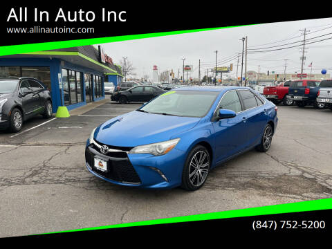 2016 Toyota Camry for sale at All In Auto Inc in Palatine IL
